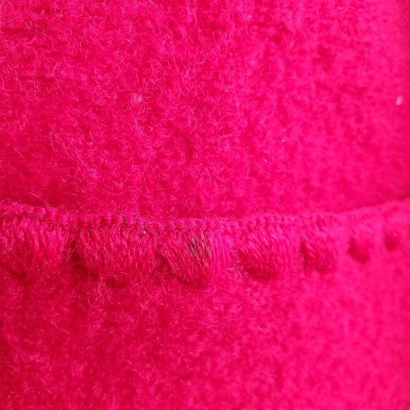 Vintage Talbots Petites 100% Wool Red Jacket Size Small - Picture 9 of 9